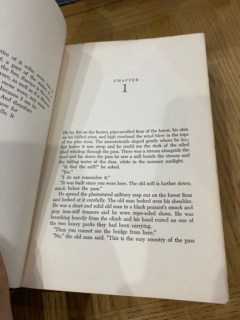  For Whom the Bell Tolls - Ernest Hemingway 