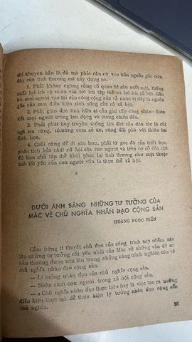  Chủ Nghĩa Nhân Đạo Cộng Sản với Vấn Đề Giáo Dục Thế Hệ Trẻ 
