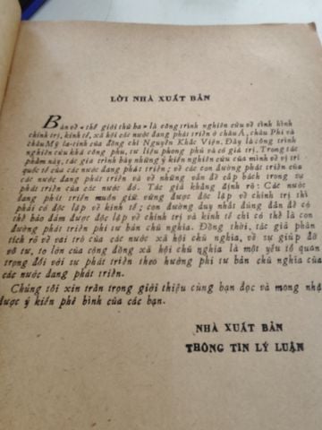  Bàn Về "Thế Giới Thứ Ba" - Nguyễn Khắc Viện 