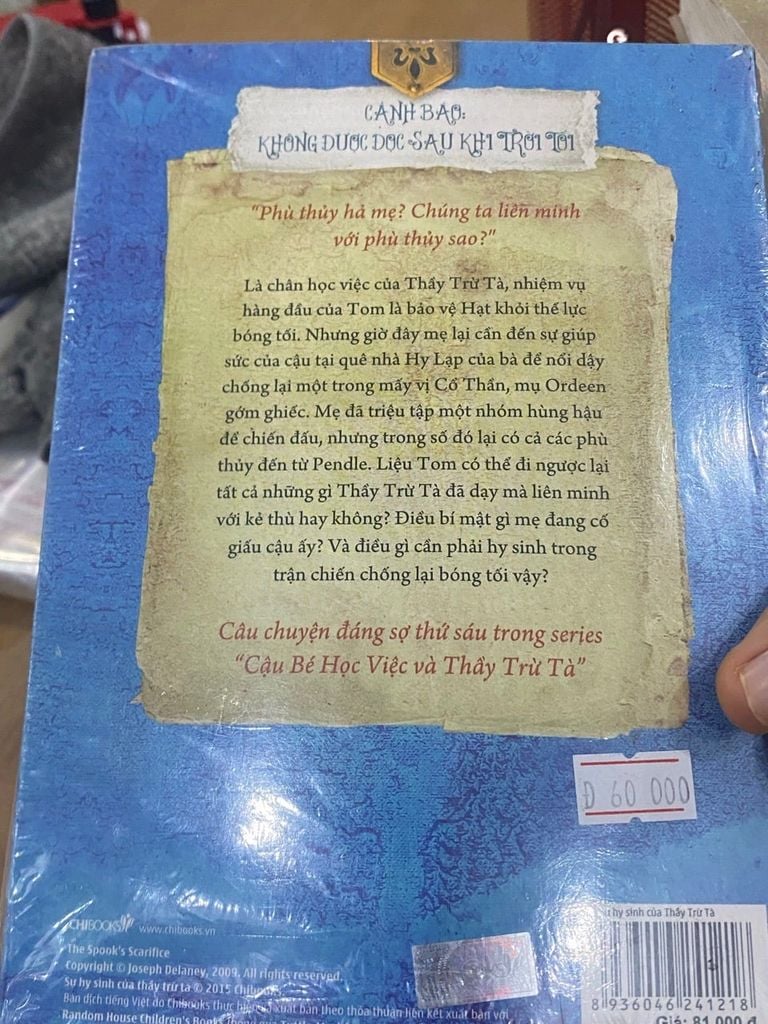  Sự Hy Sinh của Thầy Trừ Tà - Joseph Delaney 