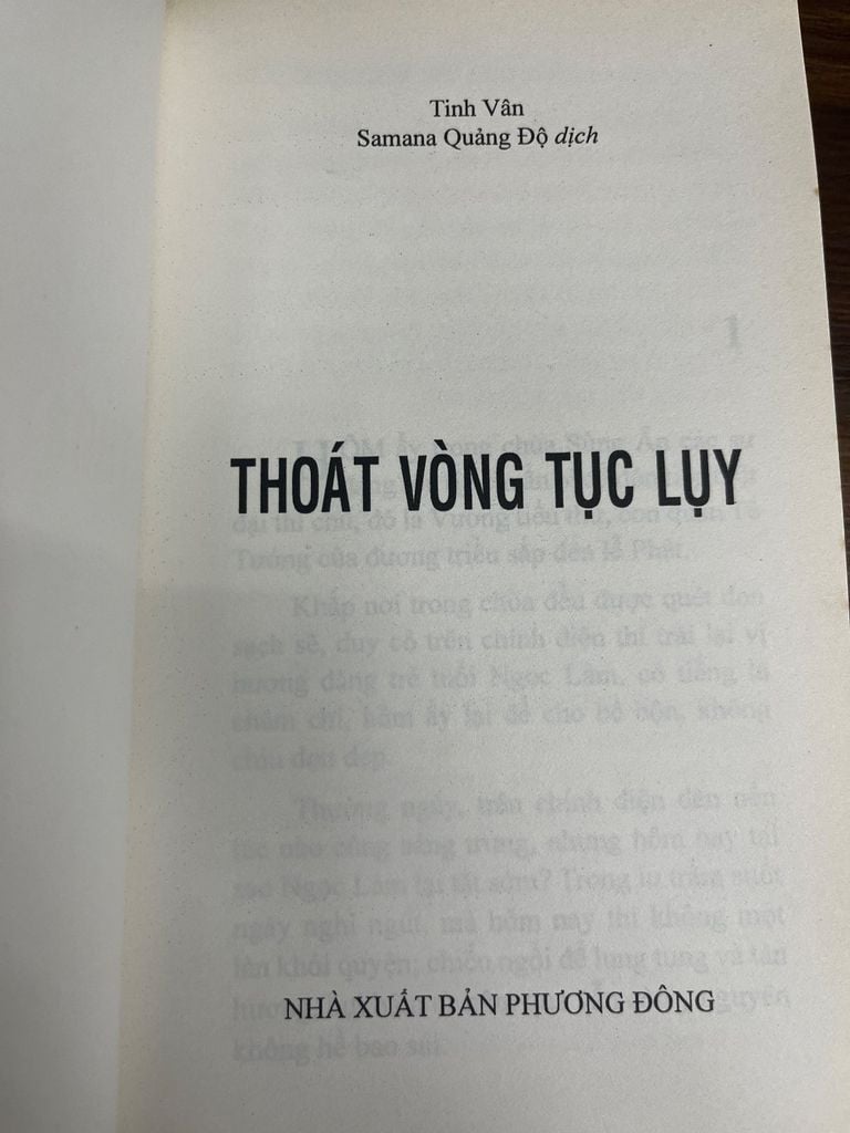  Thoát Vòng Tục Lụy - Tinh Vân 