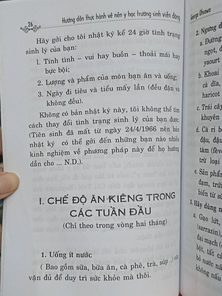  Hướng Dẫn Thực Hành Về Nền Y Học Trường Sinh Viễn Đông - George Ohsawa (Huỳnh Văn Ba Dịch) 