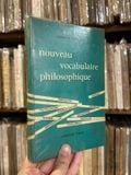  Nouveau Vocabulaire Philosophique - Armand Cuvillier 