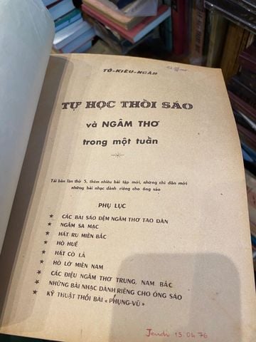  Tự học thổi sáo và ngâm thơ - Tô Kiều Ngân 