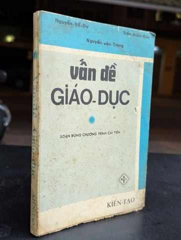  Vấn đề giáo dục - Nguyễn Văn Trang và cộng sự 