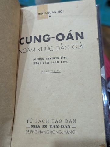  Cung Oán Ngâm Khúc Dẫn Giải - Đinh Xuân Hội 