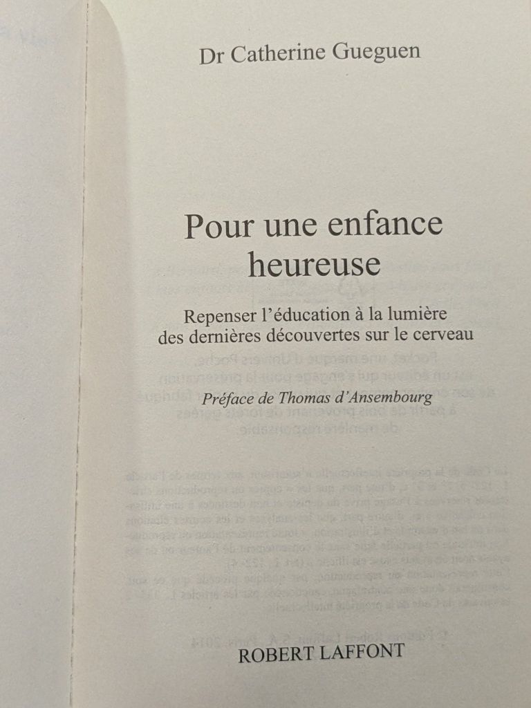  Pour Une Enfance Heureuse - Gueguen 