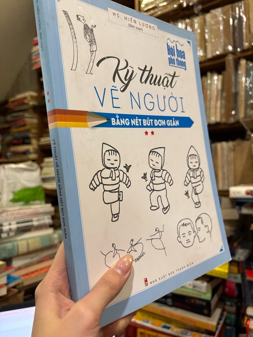  Kỹ thuật vẽ người bằng nét bút đơn giản - HS. Hiền Lương 