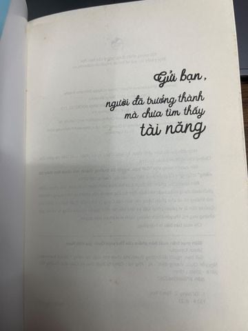  Gửi Bạn, Người Đã Trưởng Thành Mà Chưa Tìm Thấy Tài Năng - Shinzi Kaminka 