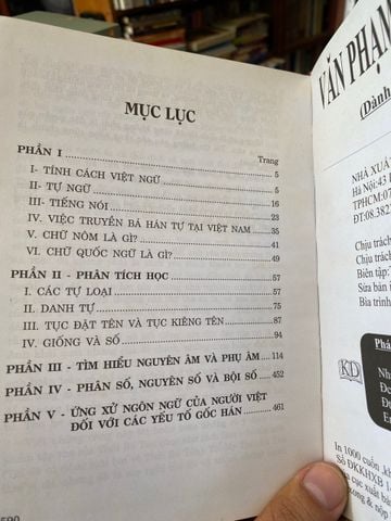 Văn Phạm Tiếng Việt - Ts. Nguyễn Minh Thường, Ths. Nguyễn Thị Tuyết