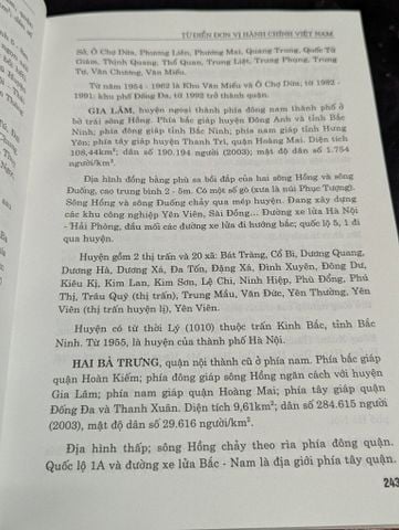 Từ Điển Đơn Vị Hành Chính Việt Nam - Lê Hồng Chương