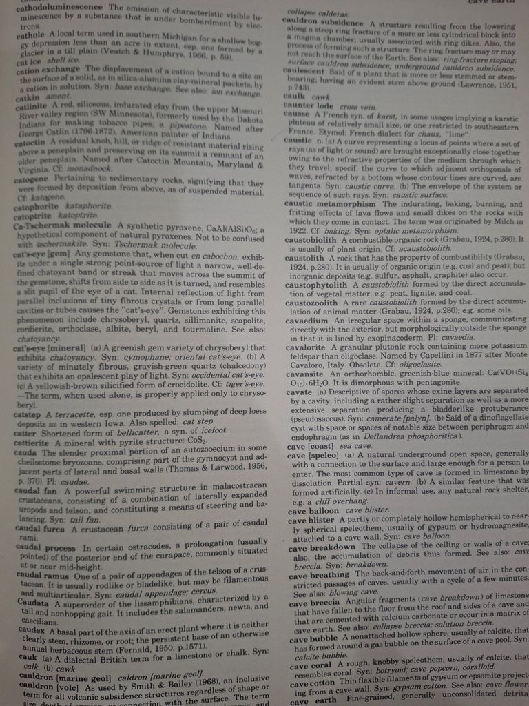  Glossary Of Geology Second Edition - Bates & Jackson 