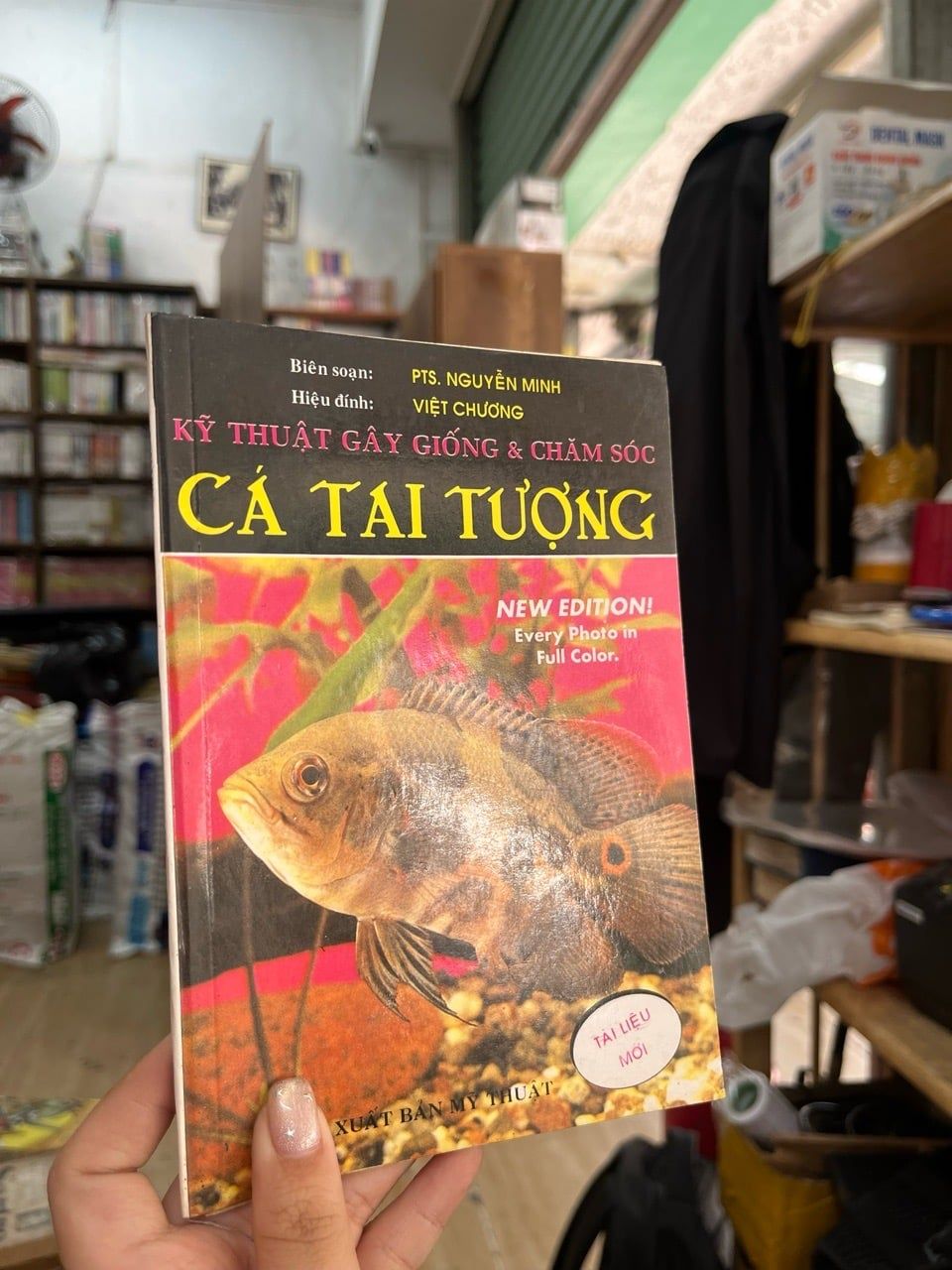  Kỹ thuật gây giống và chăm sóc: cá tai tượng - PTS. Nguyễn Minh 