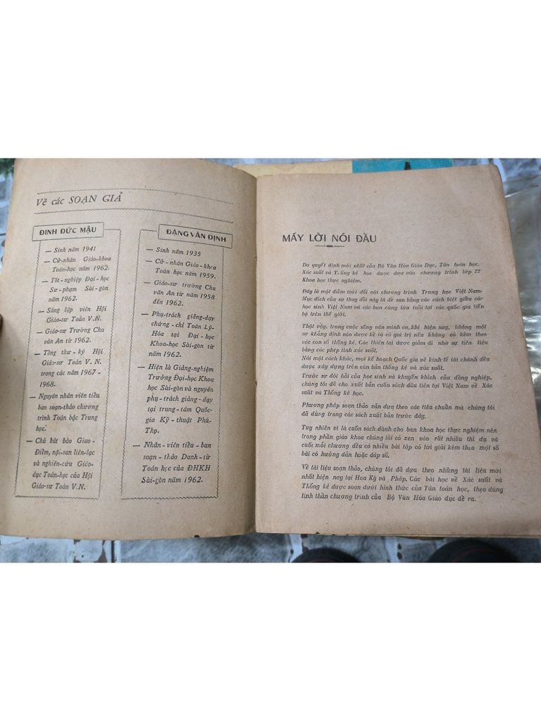  Giáo Khoa Và Toán Xác Suất Thống Kê 12A - Đinh Đức Mậu, Đặng Văn Định 