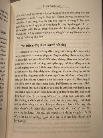  Phương Thức Amazon: 14 Nguyên Tắc Lãnh Đạo Của Một Công Ty Đột Phá Thế Giới - John Rossman 