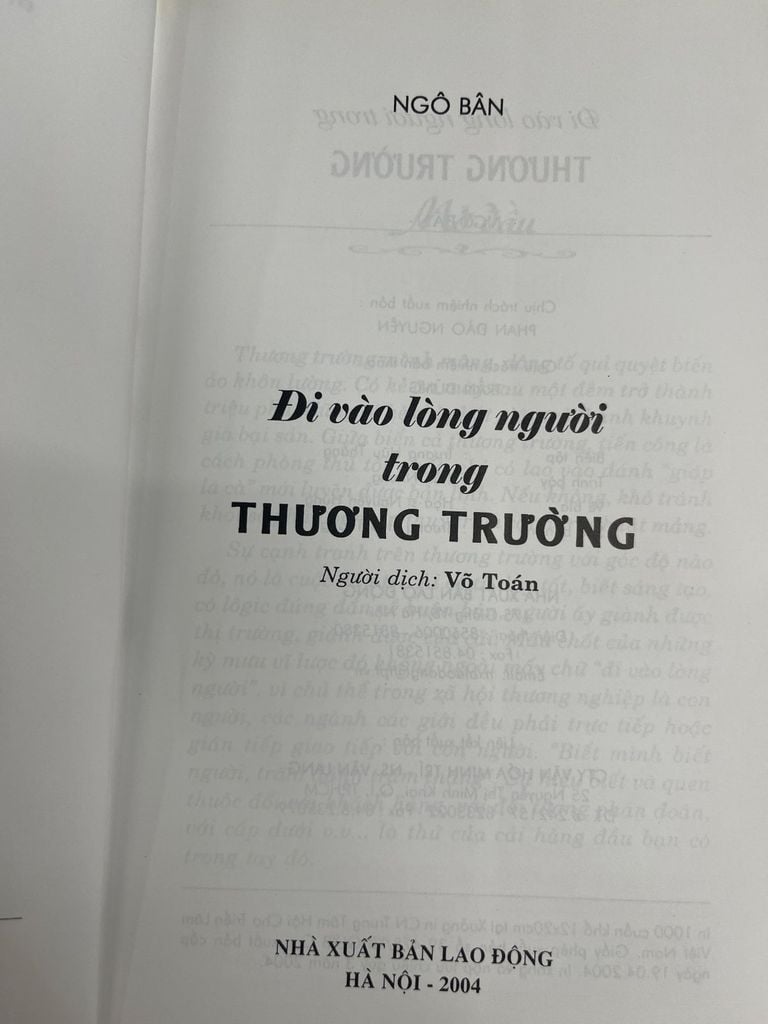  Đi Vào Lòng Người Trong Thương Trường - Ngô Bân 