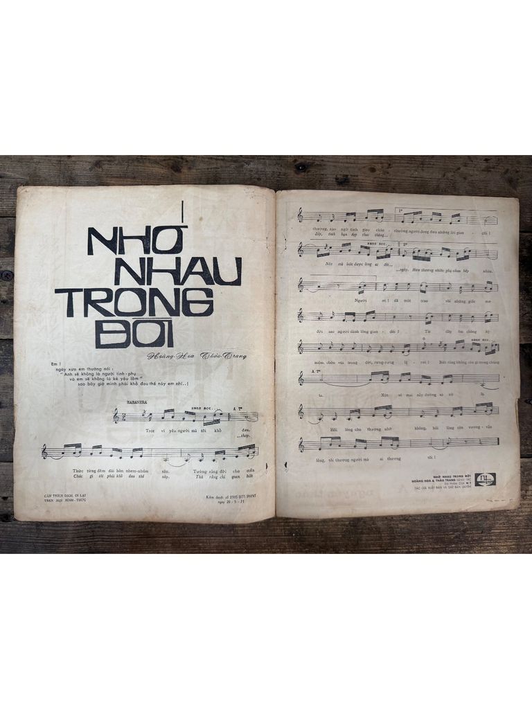  Nhớ Nhau Trong Đời - Hoàng Hoa Thao Trang 