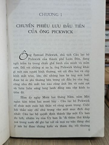  Chuyện vặt ông Pickwick - Charles Dickens (Phạm Đăng Phụng dịch) 