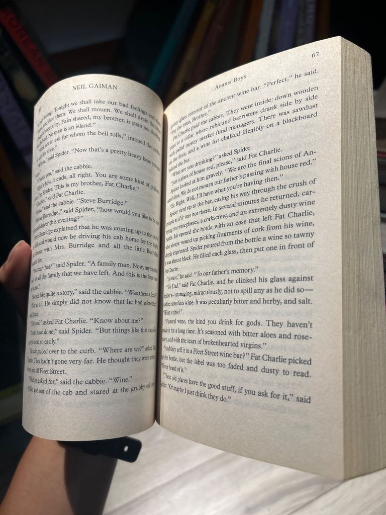  Anansi Boys - Neil Gaiman 