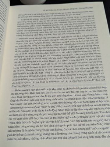  Lý thuyết về hành động tương giao - Jurgen Habermas 