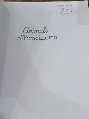  Animali All'Uncinetto - Isabelle Kessedjian 
