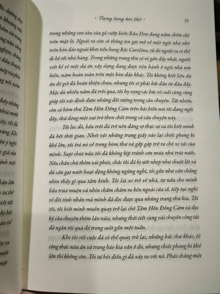  Trong Từng Hơi Thở - Nicholas Sparks 