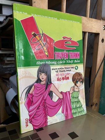  Vẽ truyện tranh theo phong cách Nhật Bản: bộ sưu tập áo đầm 