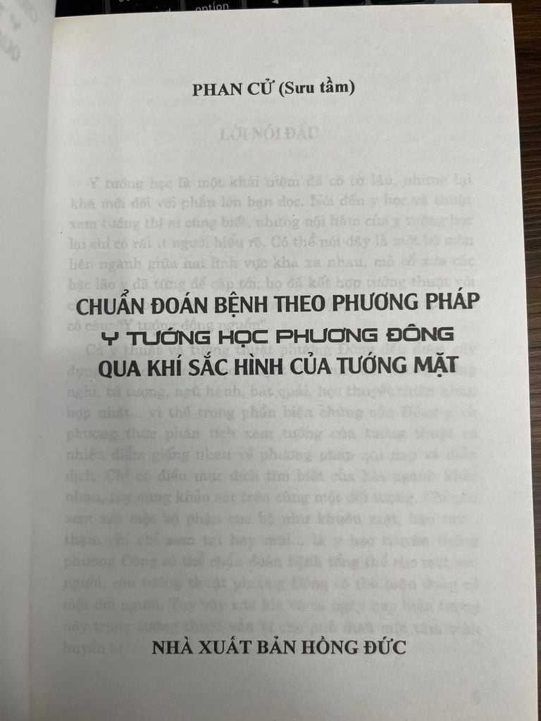  Chuẩn Đoán Bệnh Theo Phương Pháp Y Tướng Học Phương Đông Qua Khí Sắc Hình Của Tướng Mặt - Phan Cư 