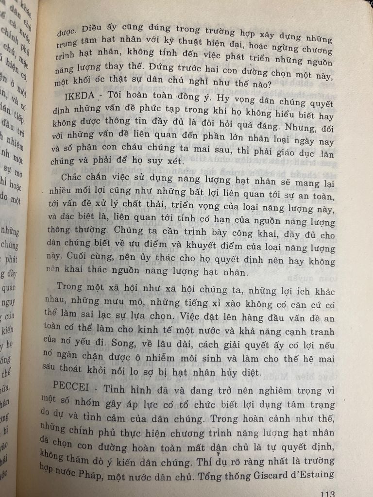  Tiếng Chuông Cảnh Tỉnh Cho Thế Kỷ Xxi - Daisaku Ikeda, Aurelio Peccei 