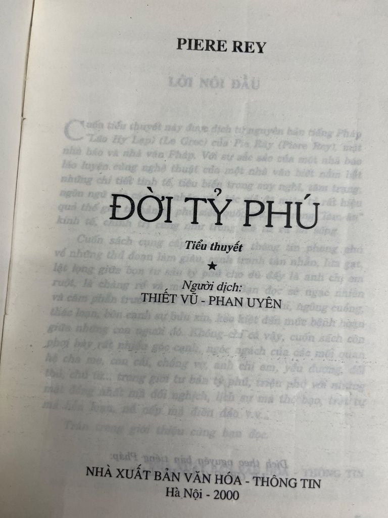  Đời Tỷ Phú - Piere Rey 