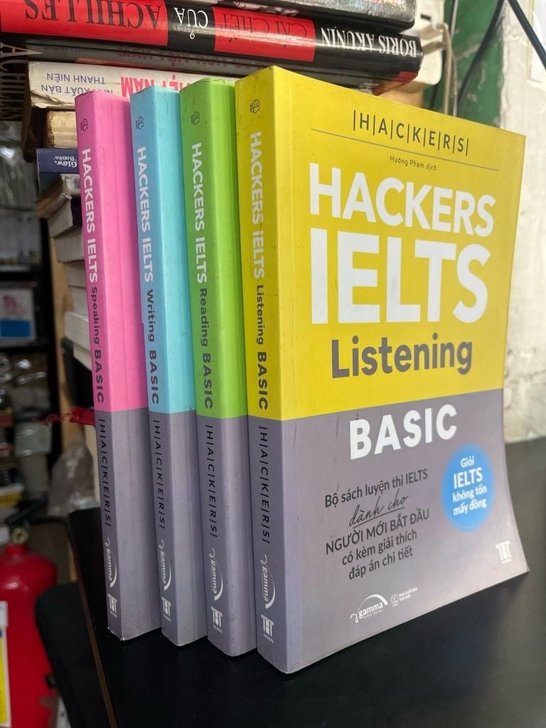  Hacker IELTS, Bộ 4 Cuốn 