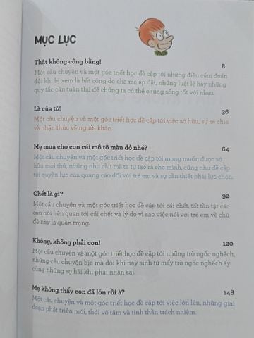  Những câu hỏi triết học từ bé tới lớn - Michel Piquemal, Thomas Baas (Lưu Thị Hương Thanh dịch) 