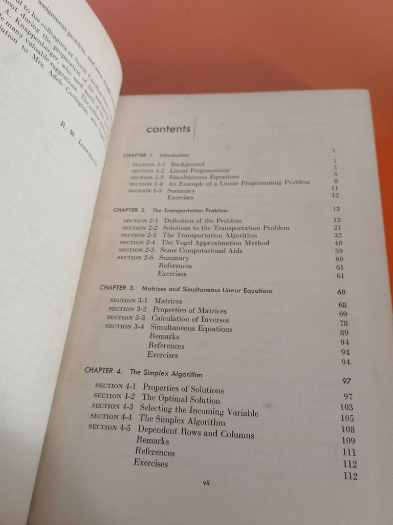  Linear Programming - Robert W. Llewellyn 
