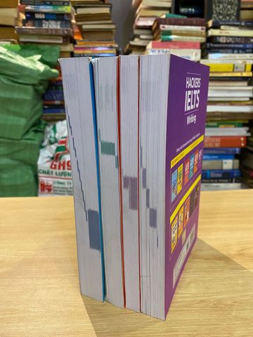  Hacker IELTS, bộ 4 cuốn 