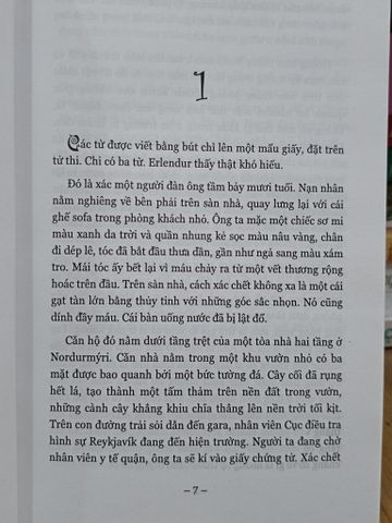 Vết bớt màu cà phê sữa - Arnaldur Indridason (Phương Phương dịch)