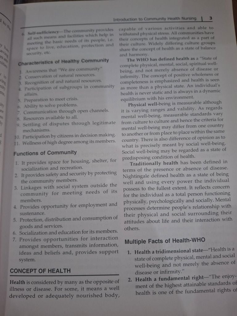  Basic Concepts Of Community Health Nursing - I Clement 