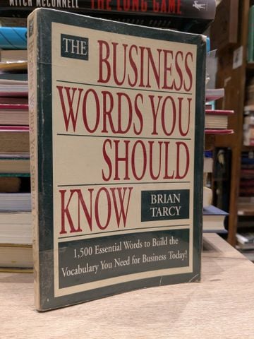  Business Words You Should Know - Brian Tarcy 