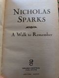  A walk to remember - Nicholas Sparks 