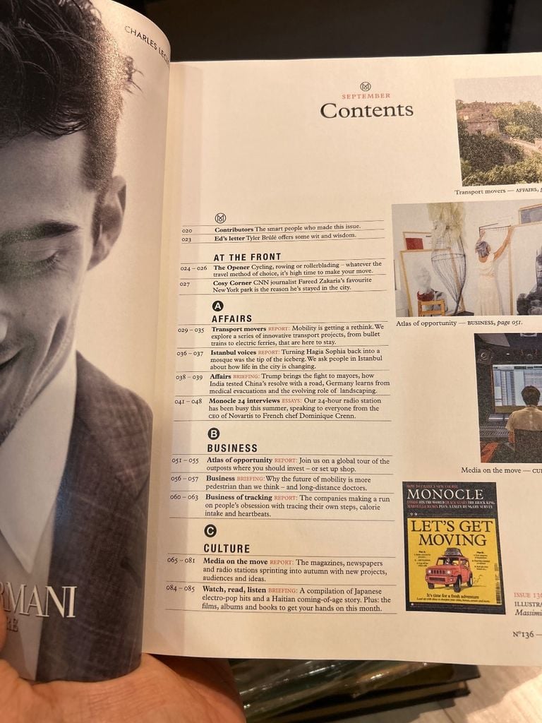  Monocle - September 2020 | Issue 136 | Let's Get Moving 