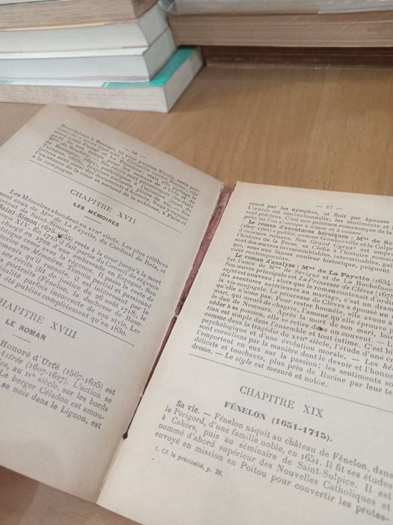  Memento D'histoire De La Littérature Francaise - J. Fourcassié 