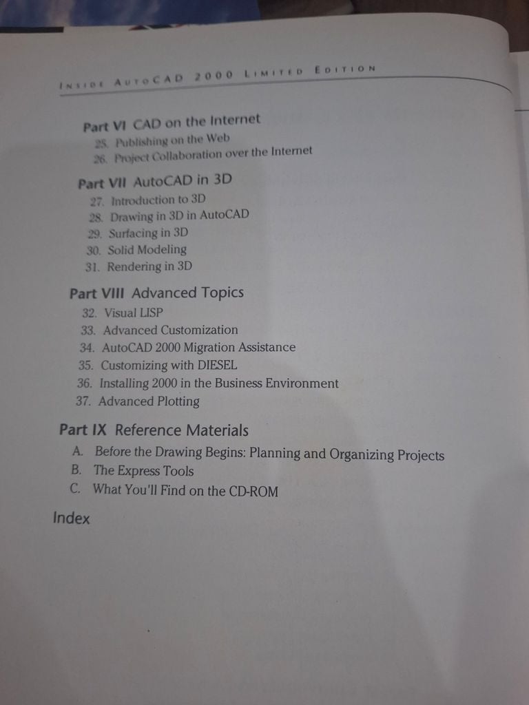 Inside Autocad 2000 Limited Edition - Bill Burchard, David Pitzer 