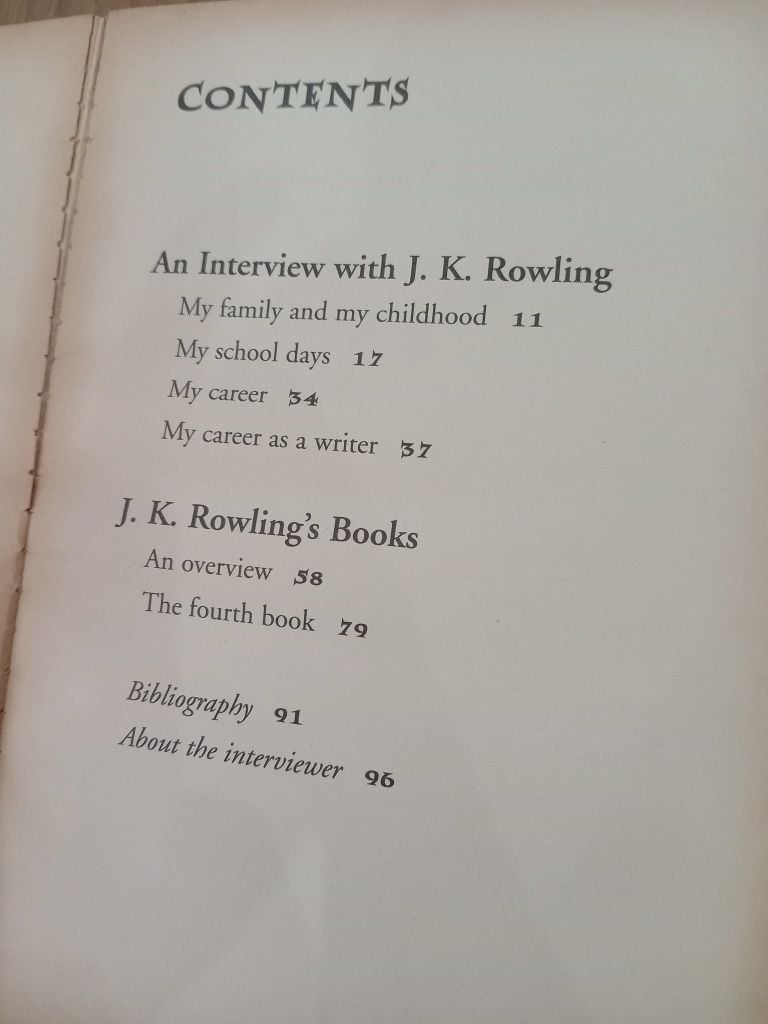  Conversations with J. K. Rowling - Lindsey Fraser 