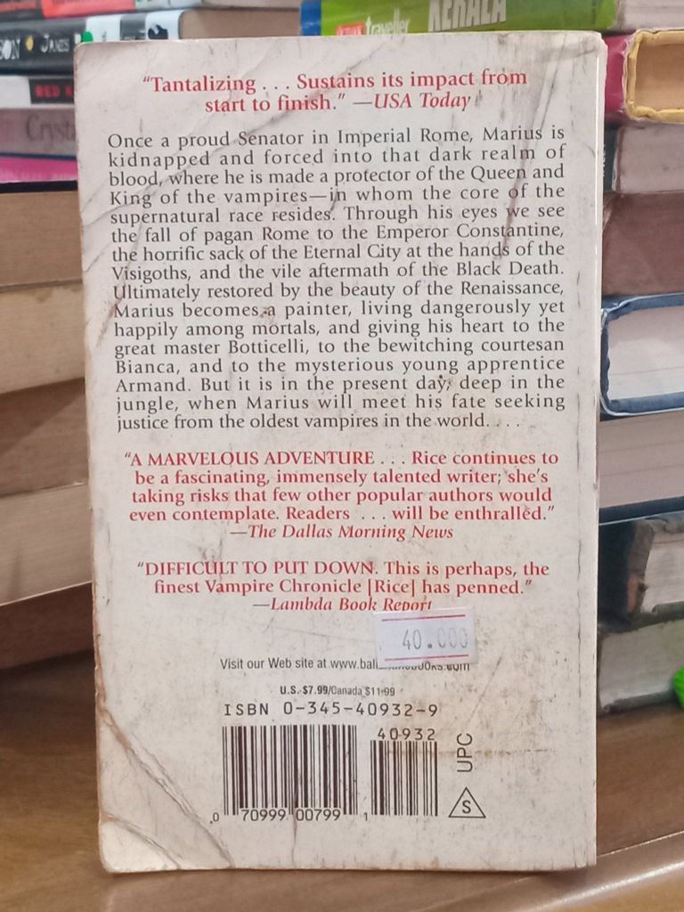 Blood and Gold - Anne Rice 