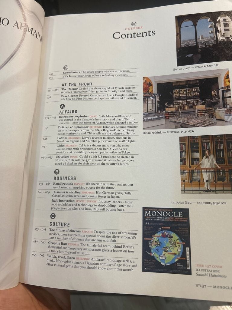  Monocle - October 2020 | Issue 137 | Design A Better World 