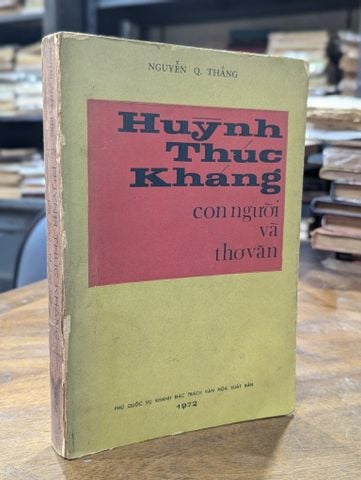  Huỳnh Thúc Kháng con người và thơ văn - Nguyễn Q.Thắng 