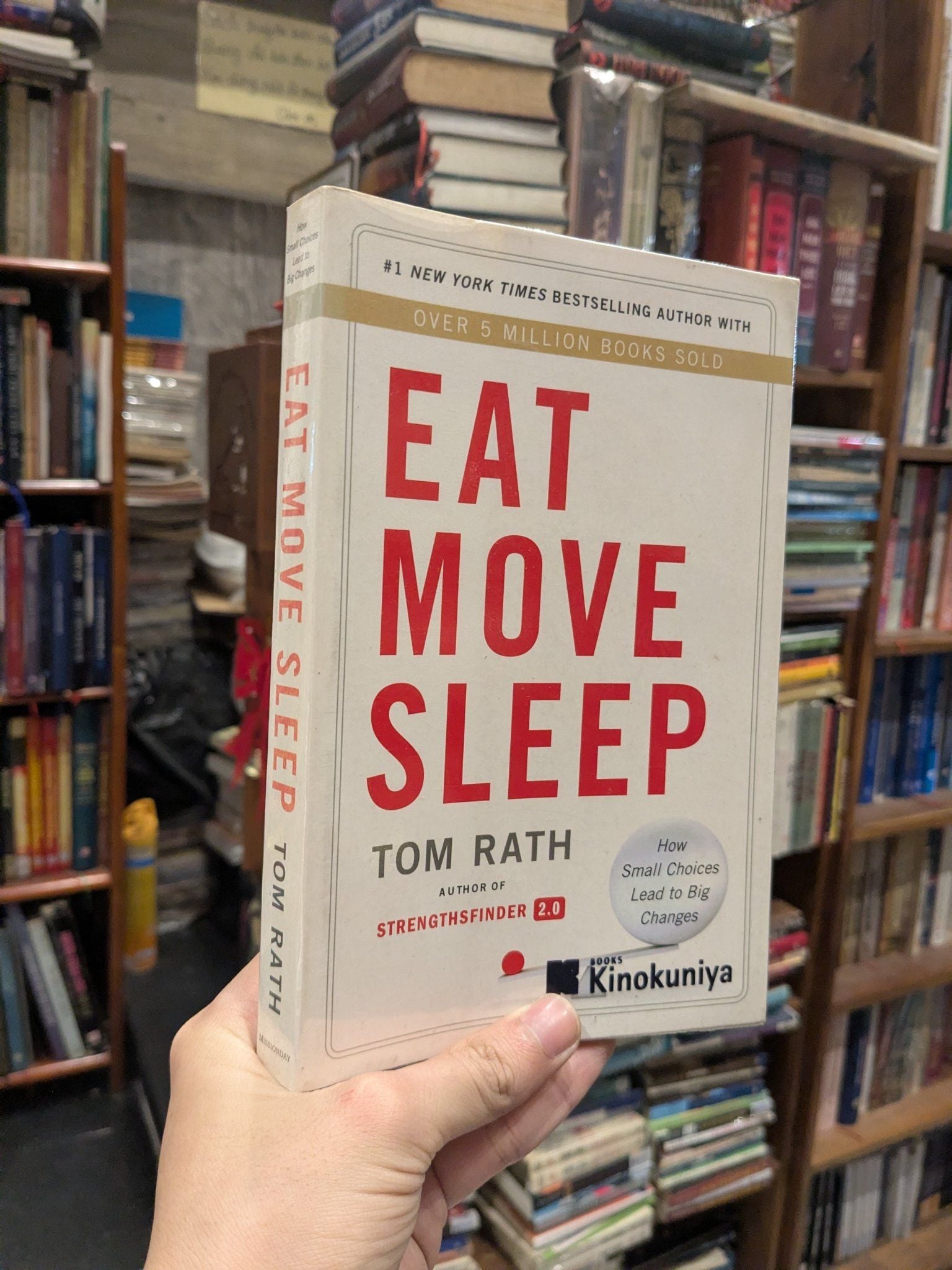  Eat move sleep - Tom Rath 