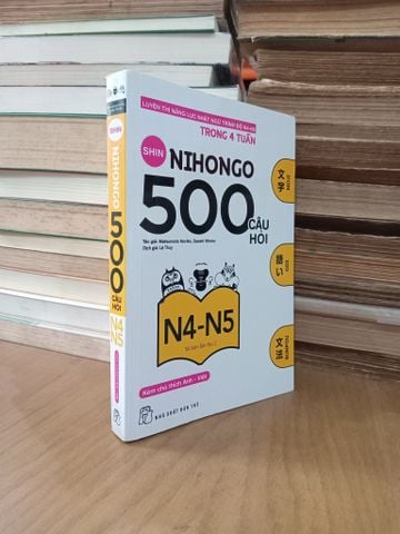 Nihongo: 500 Câu Hỏi N4-N5 Kèm Chú Thích Anh-việt