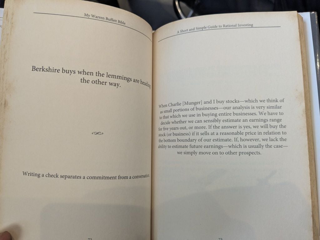  My Warren Buffett Bible - Robert L.bloch 