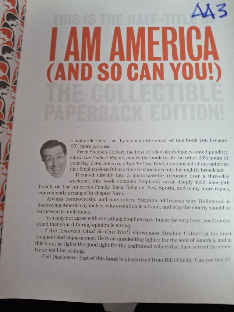  I Am America (And So Can You!) - Stephen Colbert 