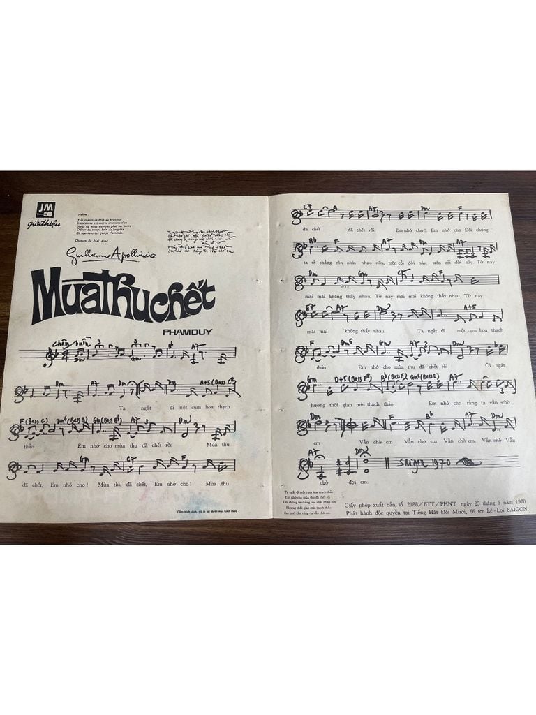  Mùa Thu Chết - Phạm Duy 